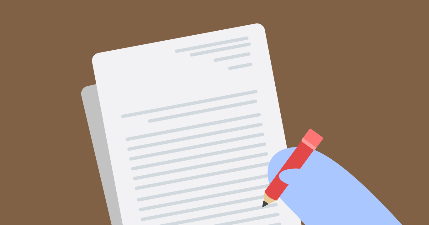 不眠症の診断のために病院でPSQIの質問票に回答している様子