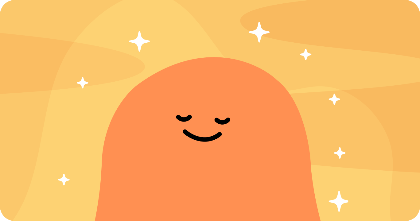 昼寝のあと、すっきりした表情の人物