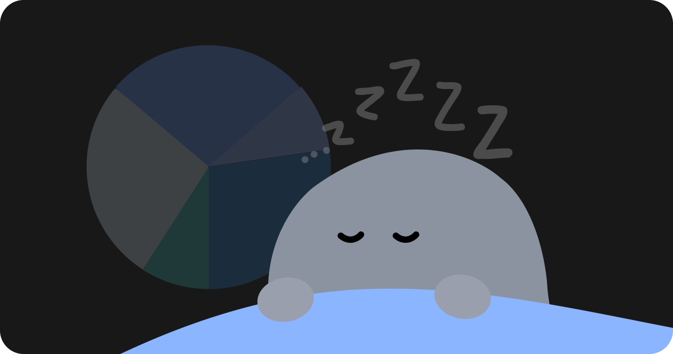 バイフェイジック方式による分割睡眠の様子