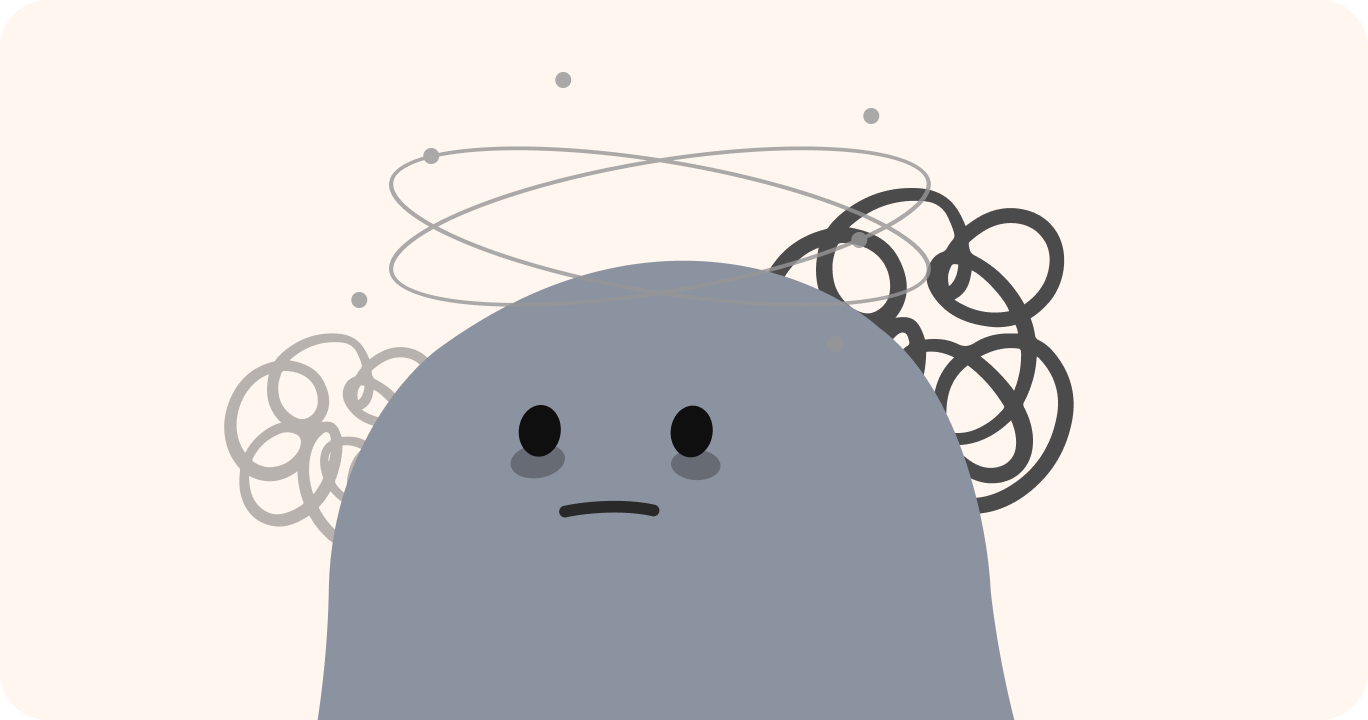 極度の疲労で無気力になっている人