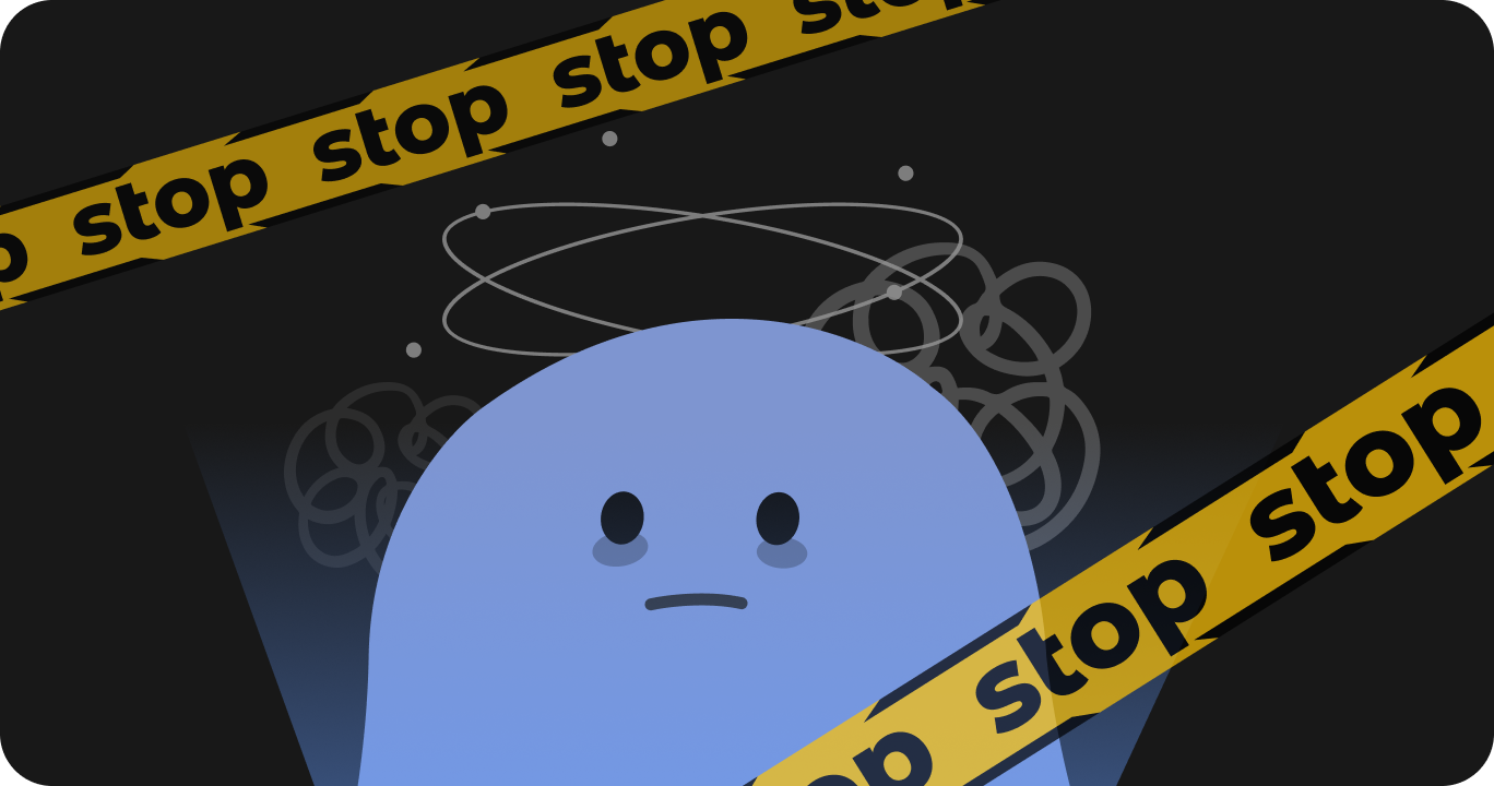 考えを手放したい様子